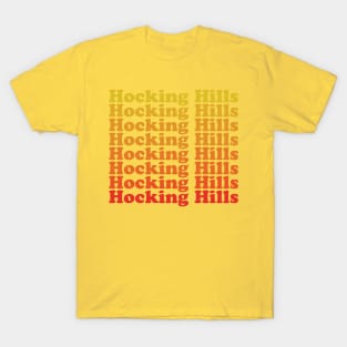 Hocking Hills State Park Ohio Retro T-Shirt